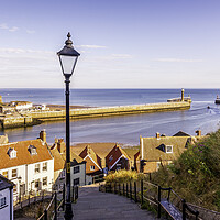 Buy canvas prints of 199 steps at Whitby by Tim Hill
