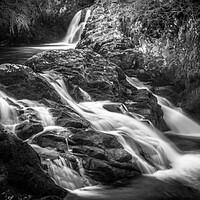 Buy canvas prints of  Ingleton Waterfall Yorkshire Dales by Tim Hill