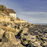 Buy canvas prints of Runswick Bay Cottage by Tim Hill
