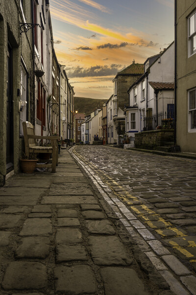 Timeless Beauty of Staithes Picture Board by Tim Hill
