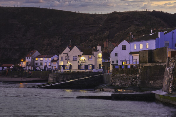 Staithes North Yorkshire Picture Board by Tim Hill