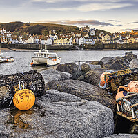Buy canvas prints of Staithes village Yorkshire by Tim Hill