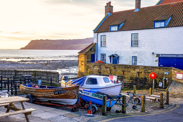 Old Coastguard Station, Robin Hoods Bay Picture Board by Tim Hill