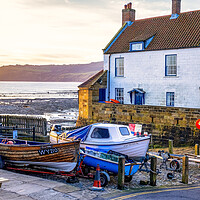 Buy canvas prints of Old Coastguard Station, Robin Hoods Bay by Tim Hill