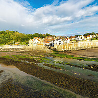 Buy canvas prints of Robin Hoods Bay by Air by Tim Hill
