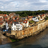 Buy canvas prints of Majestic North Yorkshire Coastline by Tim Hill