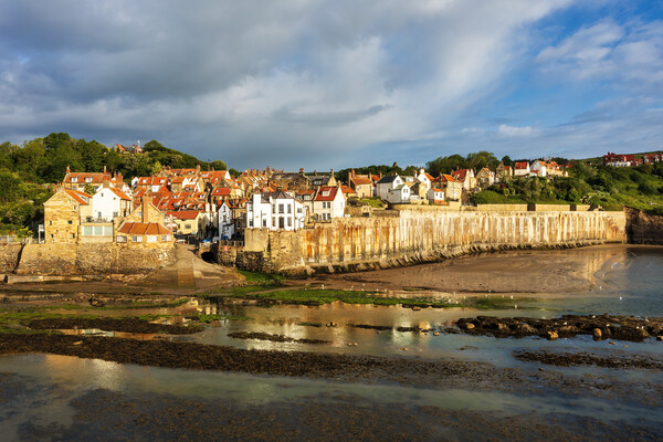 Robin Hoods Bay North Yorkshire Picture Board by Tim Hill