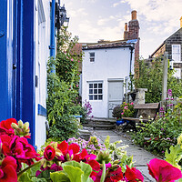 Buy canvas prints of Robin Hoods Bay Cottage by Tim Hill