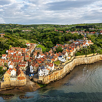 Buy canvas prints of Robin Hoods Bay, North Yorkshire Moors by Tim Hill