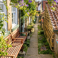 Buy canvas prints of Beautiful Robin Hoods Bay in springtime by Tim Hill