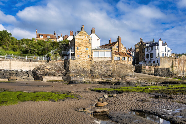 Robin Hoods Bay beach and boat ramp Picture Board by Tim Hill