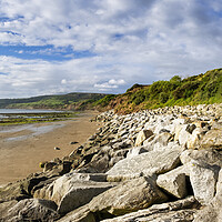 Buy canvas prints of Majestic Sea Defences by Tim Hill