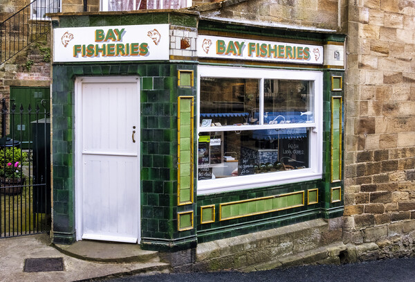 Bay fisheries, Robin Hoods Bay  Picture Board by Tim Hill