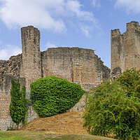 Buy canvas prints of Conisbrough Castle by Tim Hill
