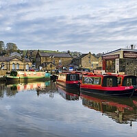 Buy canvas prints of Skipton Leeds Liverpool Canal by Tim Hill