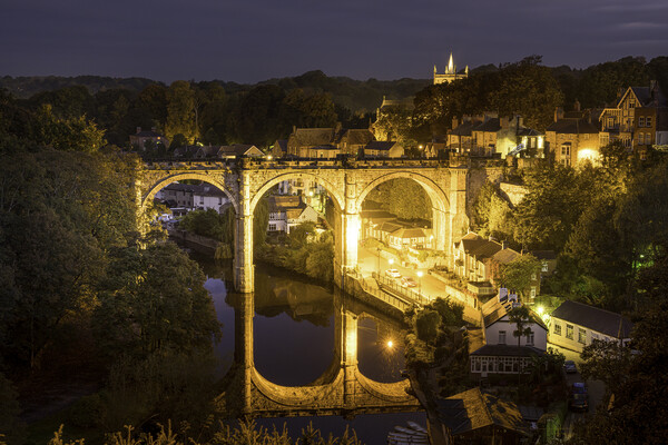 Knaresborough Viaduct North Yorkshire Picture Board by Tim Hill