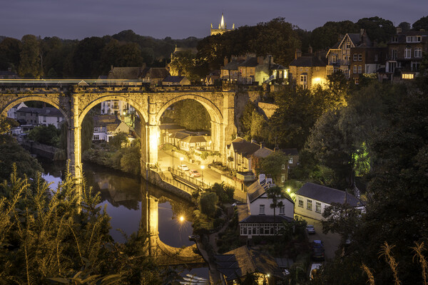 Knaresborough Viaduct North Yorkshire Picture Board by Tim Hill