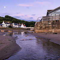Buy canvas prints of Sandsend Cafe North Yorkshire by Tim Hill