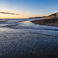 Buy canvas prints of Sandsend North Yorkshire by Tim Hill