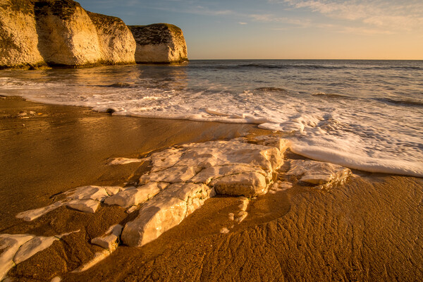 Flamborough Head East Yorkshire Picture Board by Tim Hill