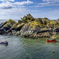 Buy canvas prints of Polperro Cornish Coast by Tim Hill