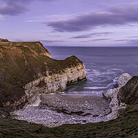 Buy canvas prints of Moonlit Serenity at Little Thornwick Bay by Tim Hill