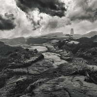 Buy canvas prints of Mysterious Trig Point by Tim Hill