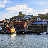 Buy canvas prints of Whitby Lifeboat Yorkshire Coast by Tim Hill