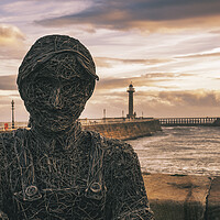 Buy canvas prints of Whitby Herring Girls by Tim Hill