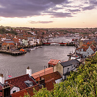 Buy canvas prints of Whitby Swing Bridge North Yorkshire by Tim Hill