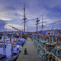 Buy canvas prints of Endeavour Whitby by Tim Hill