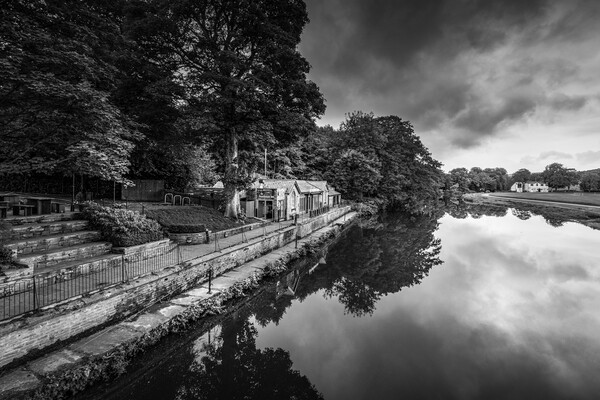 Serenity in Saltaire Picture Board by Tim Hill