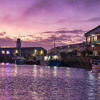 Buy canvas prints of Scarborough Harbour Yorkshire by Tim Hill