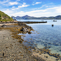 Buy canvas prints of Porthdinllaen Bay North Wales by Tim Hill