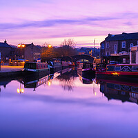 Buy canvas prints of Leeds Liverpool Canal Skipton by Tim Hill