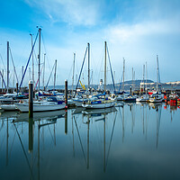 Buy canvas prints of Scarborough Yachting Marina by Tim Hill