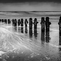 Buy canvas prints of Sandsend Seascape by Tim Hill