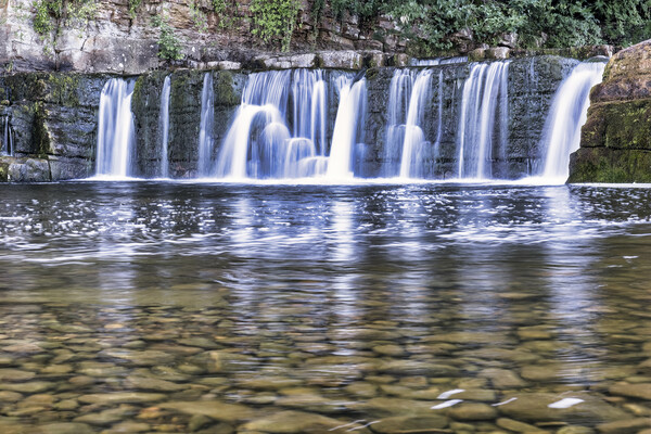 Richmond Falls North Yorkshire Picture Board by Tim Hill
