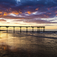 Buy canvas prints of Saltburn Sunset by Tim Hill