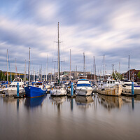 Buy canvas prints of Serenity of Hull Marina by Tim Hill