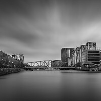 Buy canvas prints of Salford Quays Skyline by Tim Hill