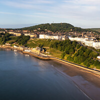 Buy canvas prints of Stunning Panorama of Scarboroughs South Bay by Tim Hill