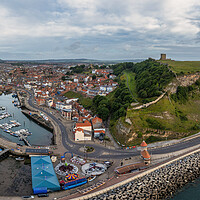 Buy canvas prints of Majestic views of Scarborough by Tim Hill