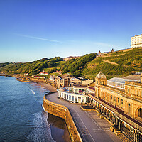 Buy canvas prints of The Enchanting Scarborough Bandstand by Tim Hill