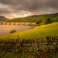 Buy canvas prints of Ladybower Viaduct by Tim Hill
