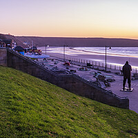 Buy canvas prints of Filey Seafront by Tim Hill