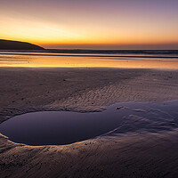 Buy canvas prints of Stunning Sunrise Over Filey Beach by Tim Hill