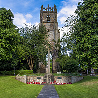 Buy canvas prints of Richmond War memorial, North Yorkshire by Tim Hill