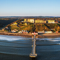 Buy canvas prints of Majestic Saltburn Pier by Tim Hill