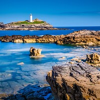 Buy canvas prints of Majestic Godrevy Lighthouse by Tim Hill